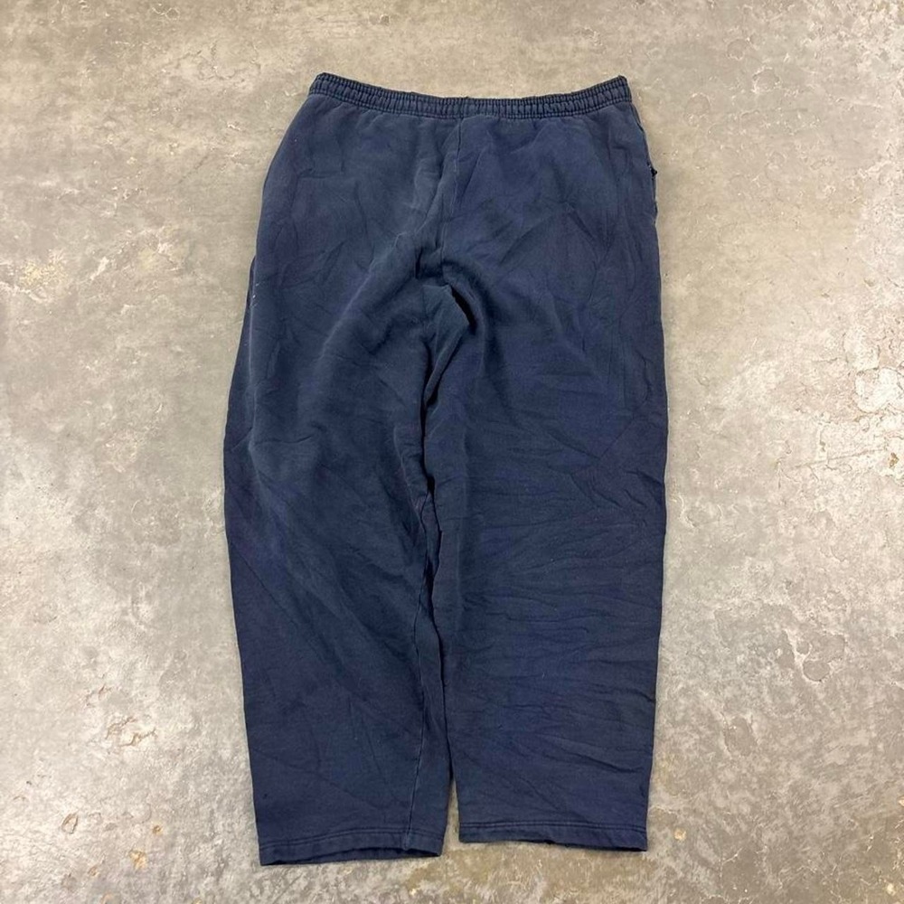 Vintage 90s Nike Navy Blue Baggy Sweatpants Size 2xl - Picture 6 of 6